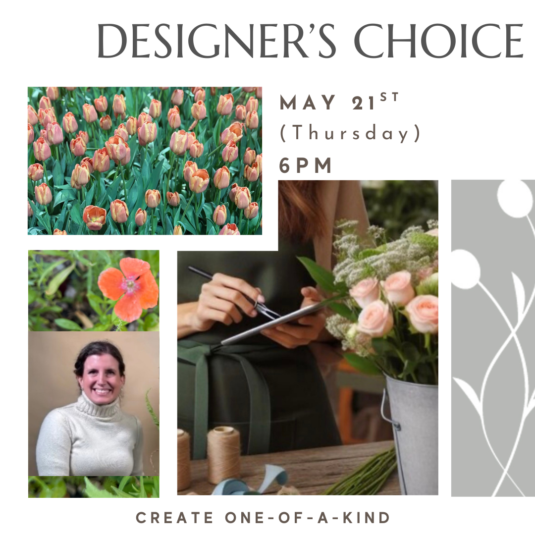 come learn the intricacies of delicate designs with some serious creativity and flower knowledge