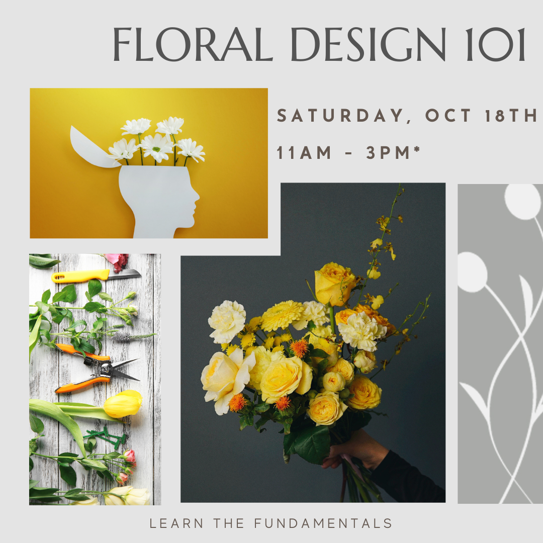 A floral workshop to learn the basics of floristry