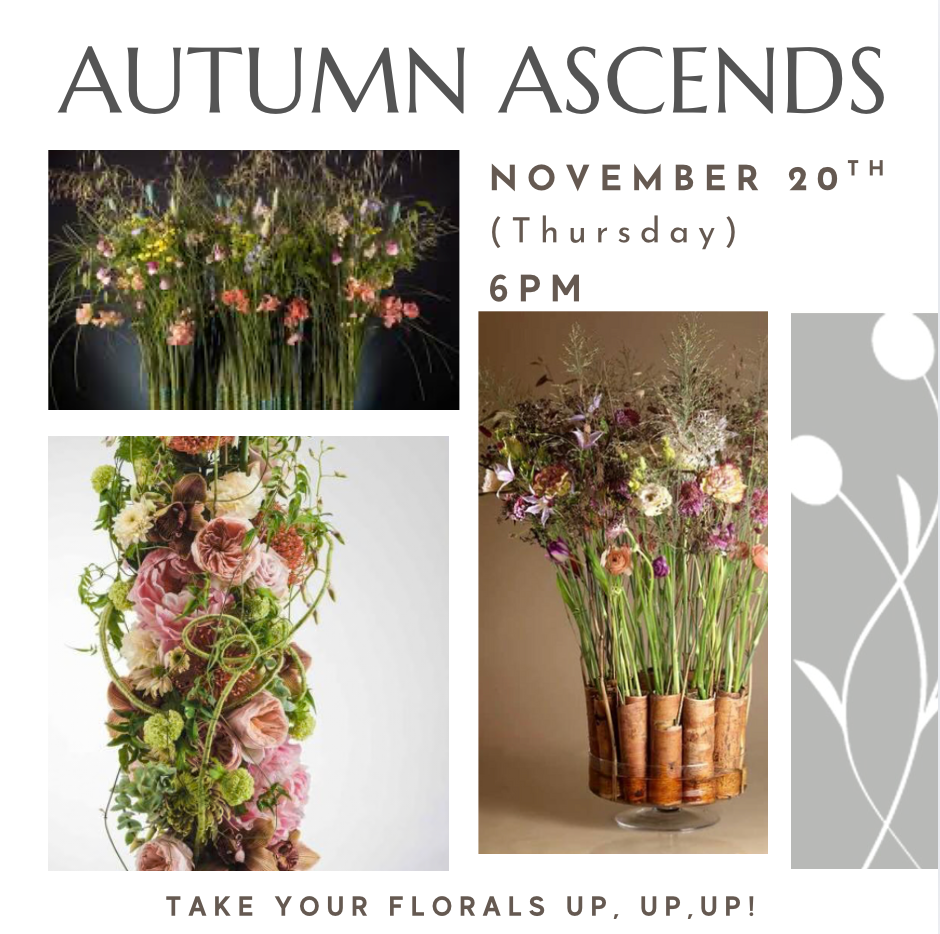 Floral desing workshop for all levels