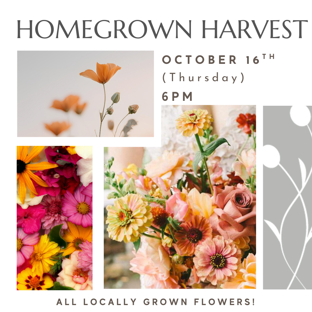 All workshop flowers will be sourced locally from Arizona