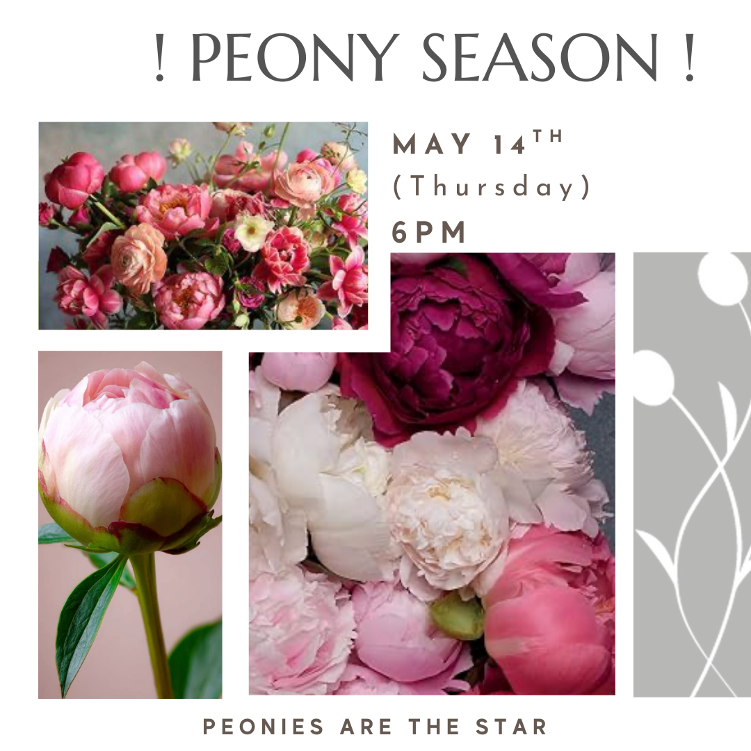Make peonies the star of your floral design
