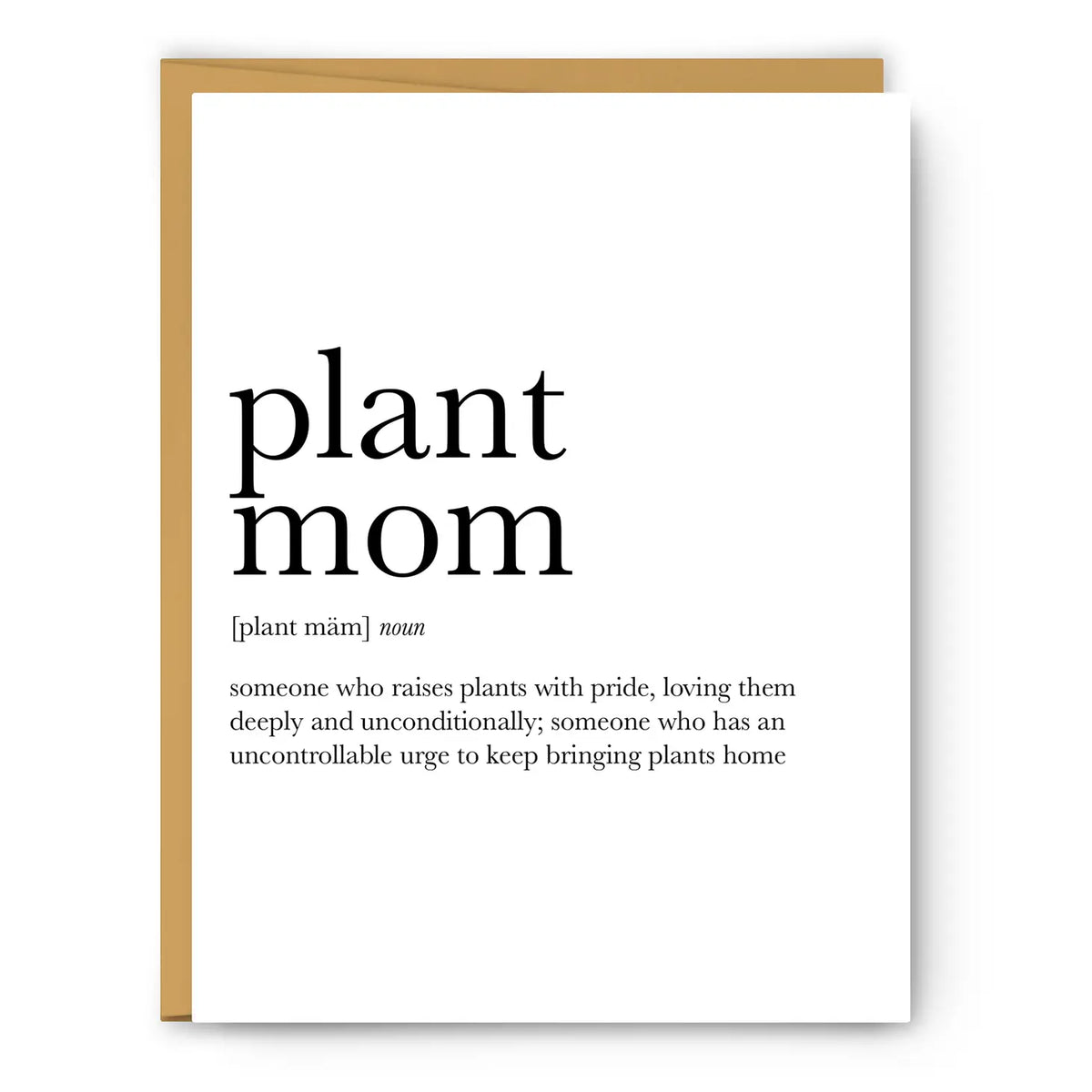 Plant Mom Greeting Card – Jack & Joie