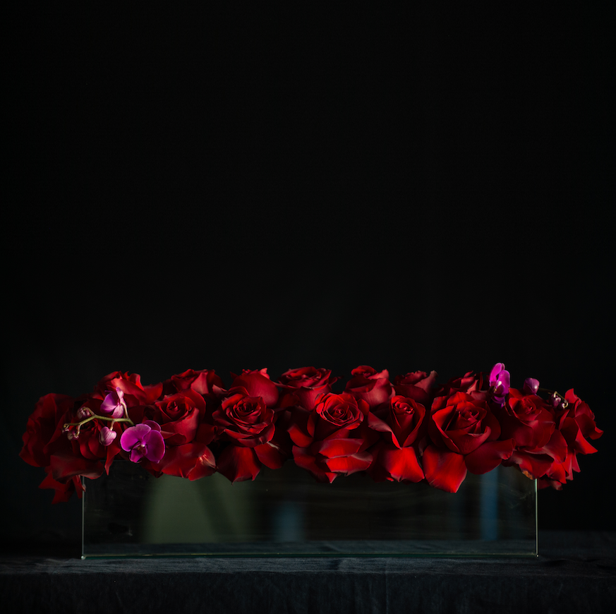 2 dozen red roses, luxury flowers for valentines day