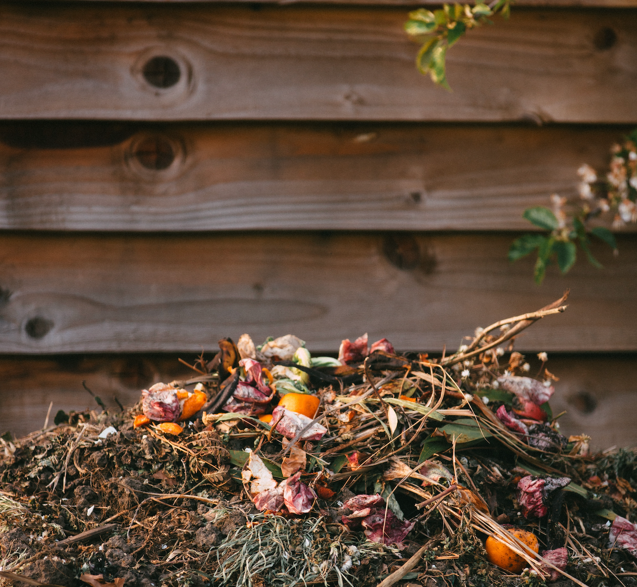 Flower Bar reduces its carbon footprint by composting all green matter