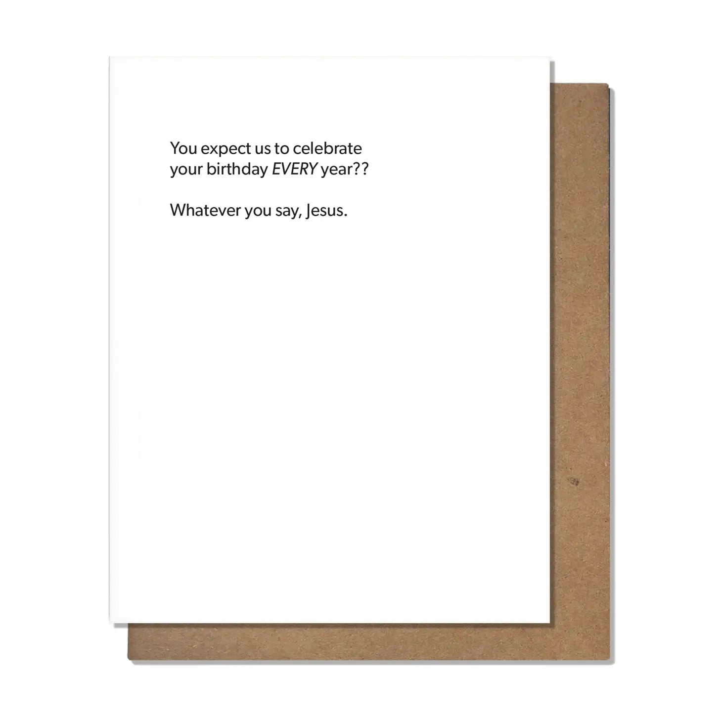 Whatever Jesus - Greeting Card