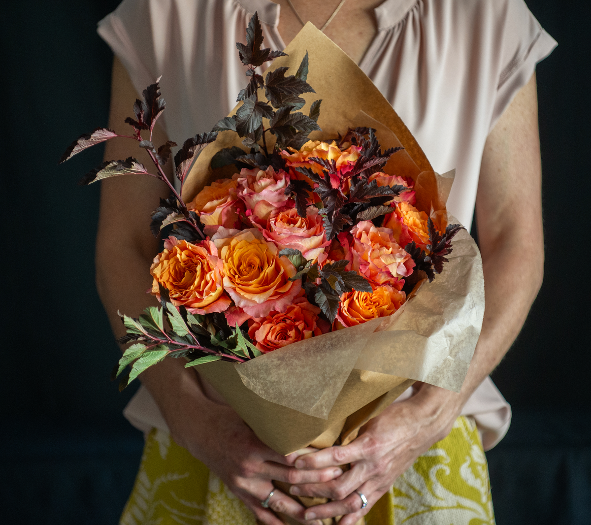 On Draft Dozen Roses by Flower Bar