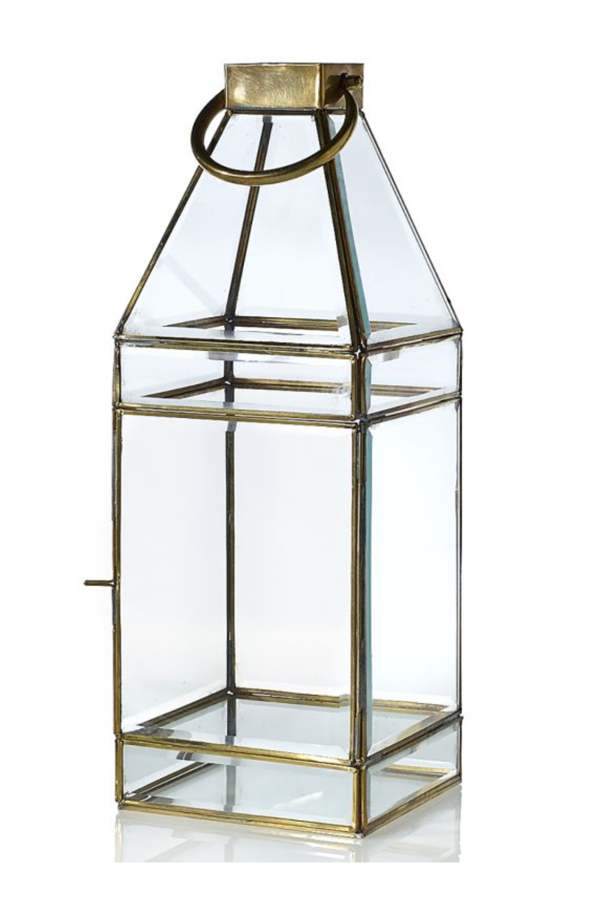 Gold & Glass Lantern