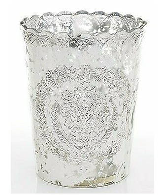 Silver Desiray Mercury Vase