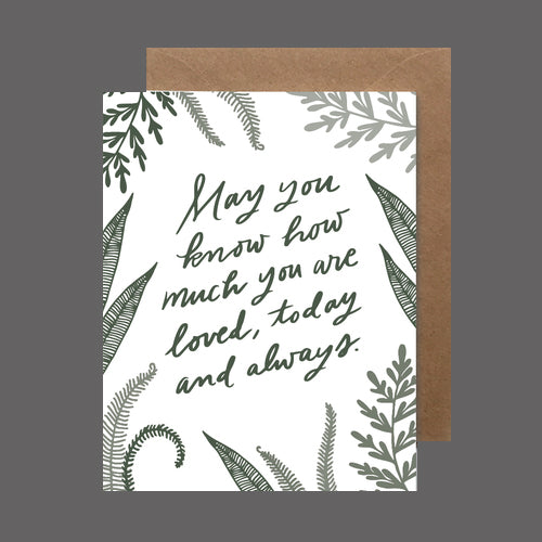 How Much You Are Loved Card by Heartswell - Flower Bar
