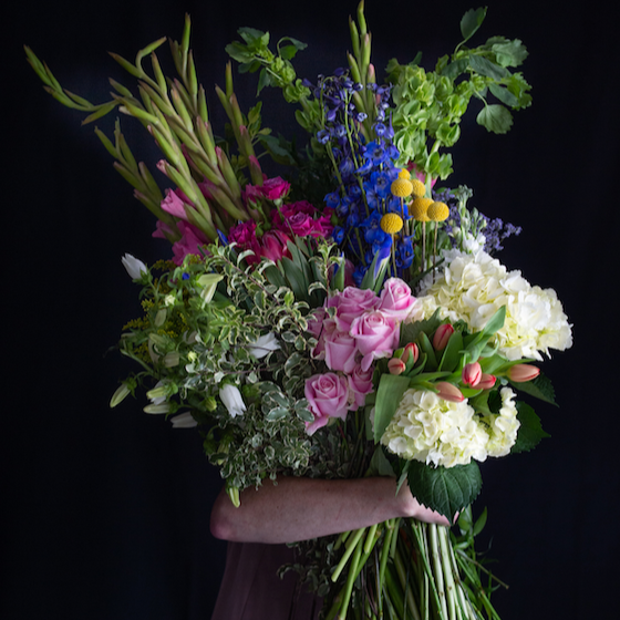 5 gallon bucket of premium seasonal stems  