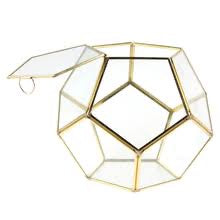 Glass geo terrarium